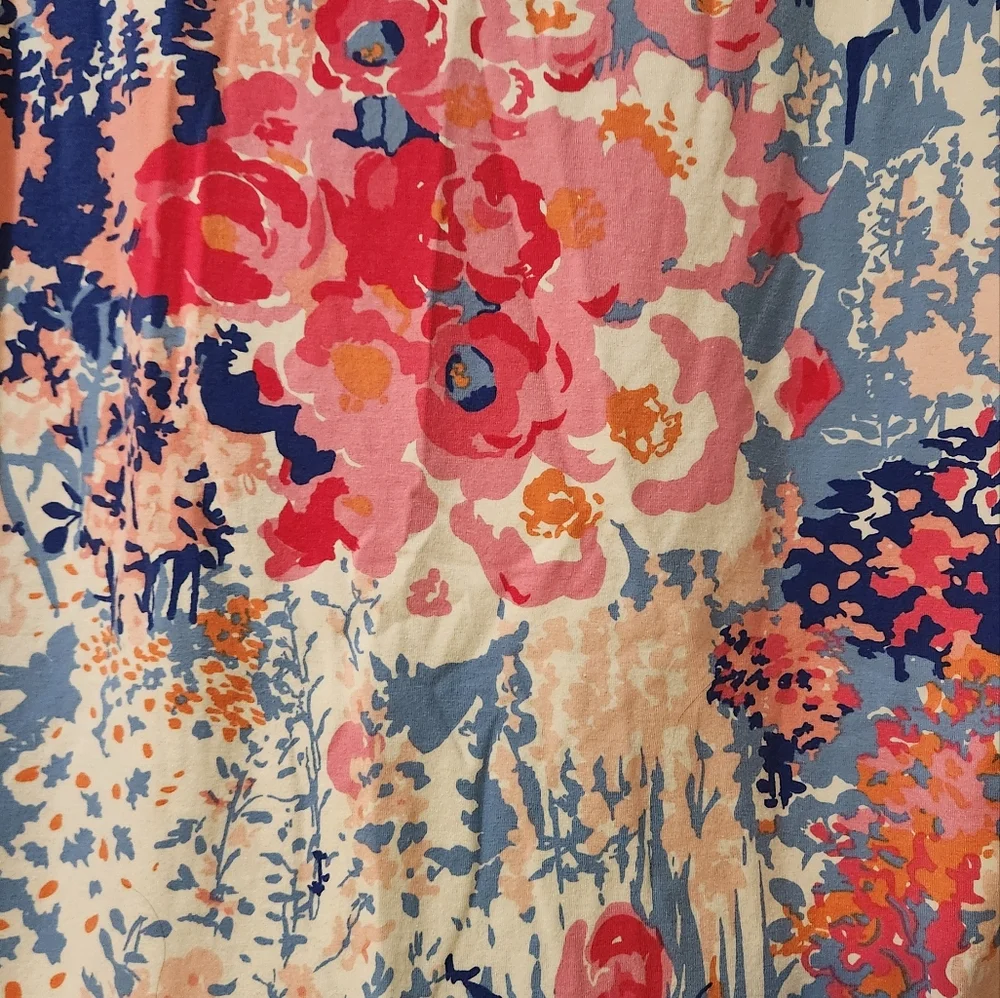 Women's Talbots Floral Tee, Size L - Picture 10 of 10